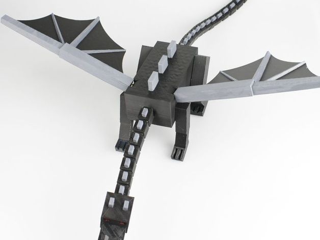 minecraft enderdragon brinquedos jogos figuras 3D print model - Mito3D