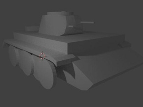 pz 1 veículos rápido tanque os tanques alemães 1c pz1c máquina de guerra máquinas mundo 3d print model - Mito3D