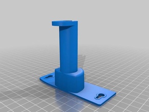 filament holder printrbot 3d printer parts spool m3d micro 3d print model - Mito3D