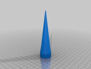 fléchette de sarbacane 3d l'impression cerbottana dardo darth jeu fléchettes forme octogonale 3d print model - Mito3D