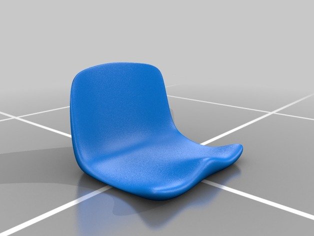 sedile seggiolino racing 3d la stampa corsa modellismo 3D print model - Mito3D