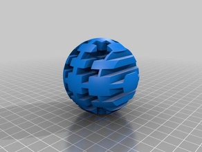 terminado bio ball 3d impressão 3d print model - Mito3D