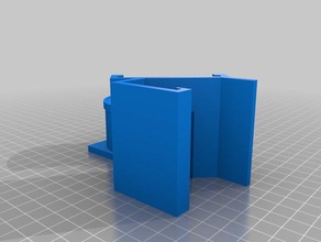 my customized gen5 parametric replicator spool holder 3d printer accessories 3d print model - Mito3D