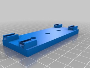 customizable cage platform learning customizer open source optics rail 3d print model - Mito3D