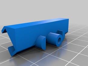 felix printer led light holders 3d parts felixprinter strip 3d print model - Mito3D