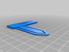 do customized bookmark paper clip office 3d print model - Mito3D