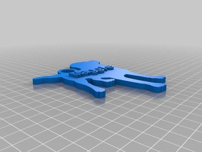 maggie köpek Anahtarlık özelleştirilmiş 3d print model - Mito3D