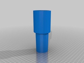meu personalizados revisitada universal mangueira de engate funil maker diy 3d print model - Mito3D