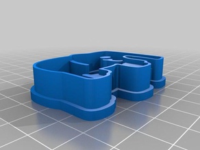 elephpant kurabiye kalıbı mutfak yemek fil 3d print model - Mito3D