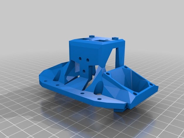overlord pro e3d chimeracyclops monte de la impresora partes 3D print model - Mito3D