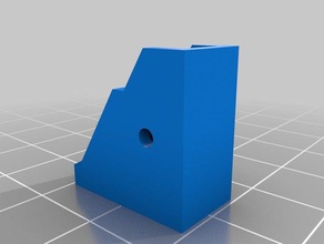 truss corner bracket lite version engineering 3d print model - Mito3D