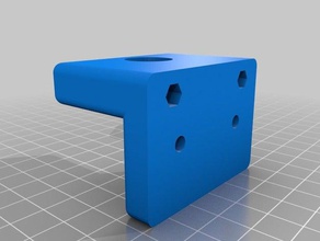 soporte hotend tipo e3dv6bowden al carro jaimelito de la impresora partes 3d print model - Mito3D