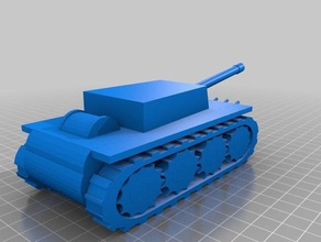 army tank 3d printing 3d print model - Mito3D