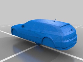 nfshp 2008 dodge magnum rt body only 3d printing car 3d print model - Mito3D