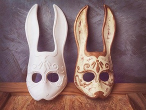 splicer bunny mask bioshock costume costumme halloween rabbit 3d print model - Mito3D
