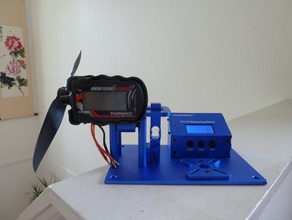 add turnigy tacho tachometer thrust measuring stand rc vehicles 3d print model - Mito3D