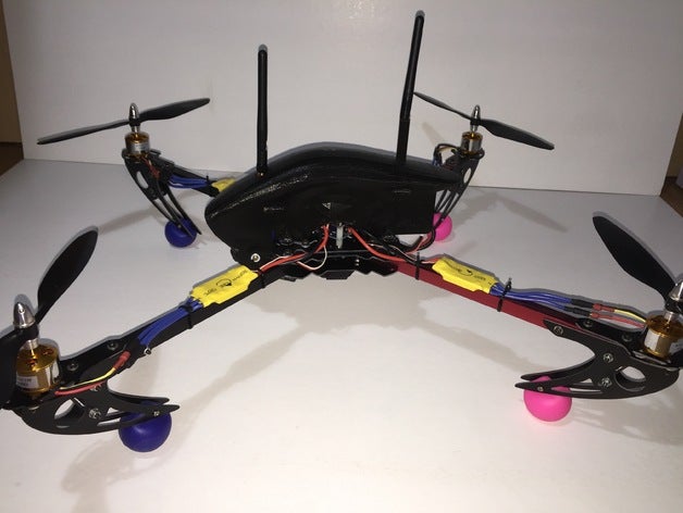 custodia drone x525 rc veicoli 3D print model - Mito3D