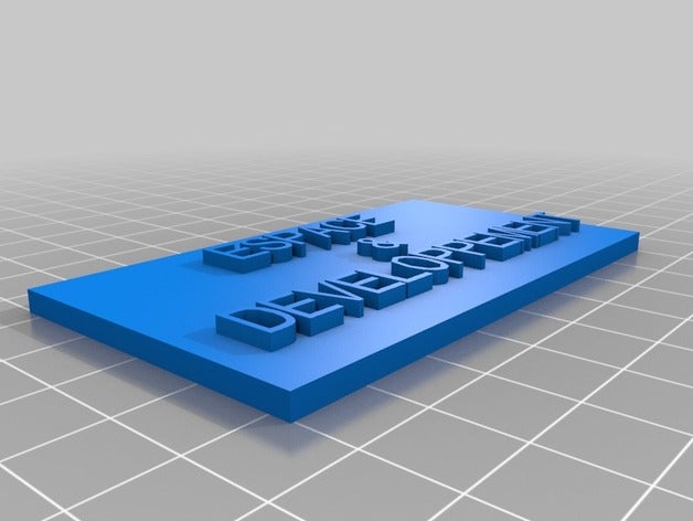 nome personalizado plate2 outros 3D print model - Mito3D