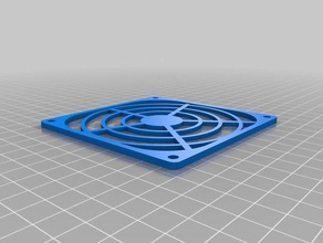my fan grille 80mm 3d printer accessories customized 3d print model - Mito3D
