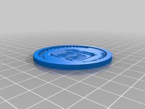 il mio personalizzati moneta di prova 2 altri 3d print model - Mito3D