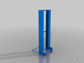 my customized standing battery dispenser organization 3d print model - Mito3D