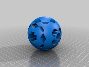 bio bola 3er de juguete juego accesorios 3d print model - Mito3D