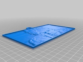 assange lithopane 2d art personnalisé 3d print model - Mito3D