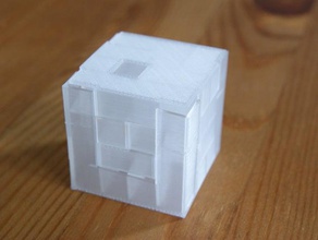 cube labyrinth puzzles 3d print model - Mito3D
