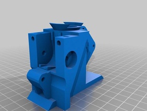 modificado colar extrusora 3d a impressora extrusoras 3d print model - Mito3D