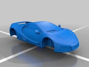 nfsr gta spano corps seulement 3d de l'impression voiture 3d print model - Mito3D