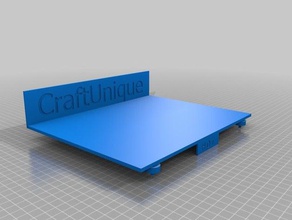 craftbot platform 3d printer parts 3d print model - Mito3D