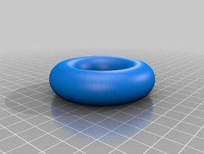 donut de alimentos beber 3d print model - Mito3D