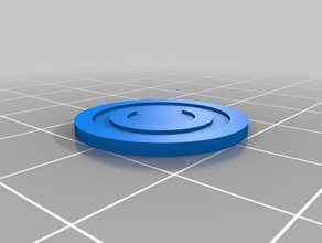 einfache coup Münzen - Spielzeug Spiel Zubehör 3d print model - Mito3D