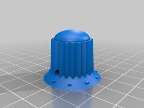 knob sma pot replacement parts customized 3d print model - Mito3D