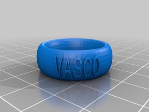 anello vasco Mode angepasst 3d print model - Mito3D