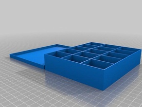 meine individuelle box mit Deckel Organisation 3d print model - Mito3D