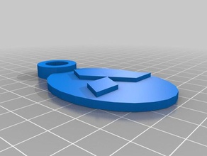 mit logo Schlüsselanhänger angepasst 3d print model - Mito3D