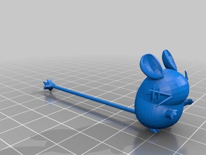 dedenne les créatures pokemon 3d print model - Mito3D
