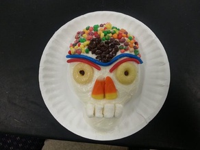 cráneo del caramelo molde las esculturas artproject makeredchallenge moldes de dulces el día muertos dia los muertes halloween holdiay 3d print model - Mito3D