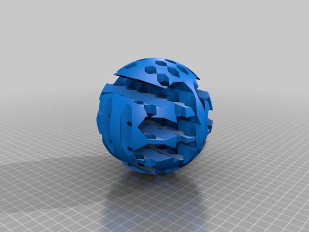 bio ball 3d l'impression 3D print model - Mito3D