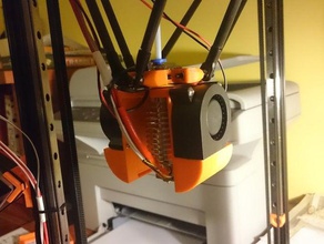 custom kossel parts 3d printer 3d print model - Mito3D