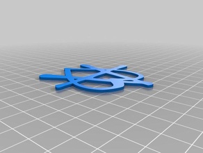 liebe&anarchie des signes logos 3d print model - Mito3D