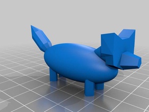 foxy 3d stampa 3d print model - Mito3D