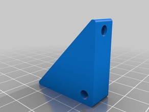my customized 3mm glass plate holder leveling 3d printer accessories 3d print model - Mito3D