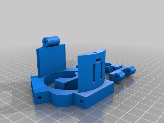 delta bot j-head autolevelling 3d yazıcı parçalar j-kafa hotend 3D print model - Mito3D