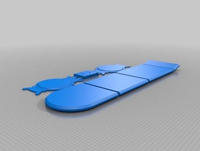 torna futuro hover board fai da te 3d print model - Mito3D
