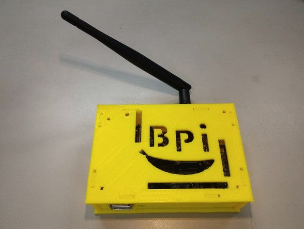 compatto banana pi m2 caso ingegneria 3D print model - Mito3D