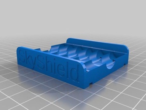 battery holder 6 aaa electronics customized 3d print model - Mito3D