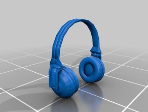 auriculares progreso del trabajo 3d impresión 3d print model - Mito3D