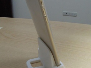 iphone6 e 6 plus dock di ricarica mobile 3d print model - Mito3D